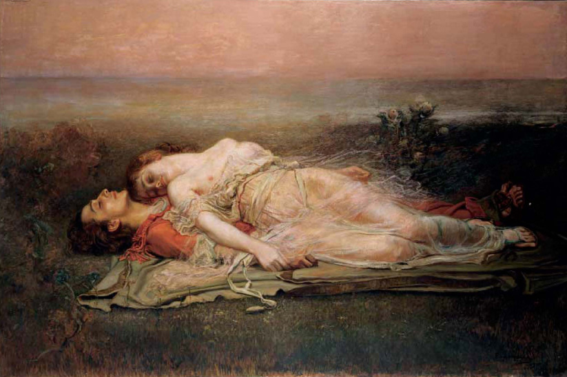 Tristan And Isolde by Rogelio de Egusquiza